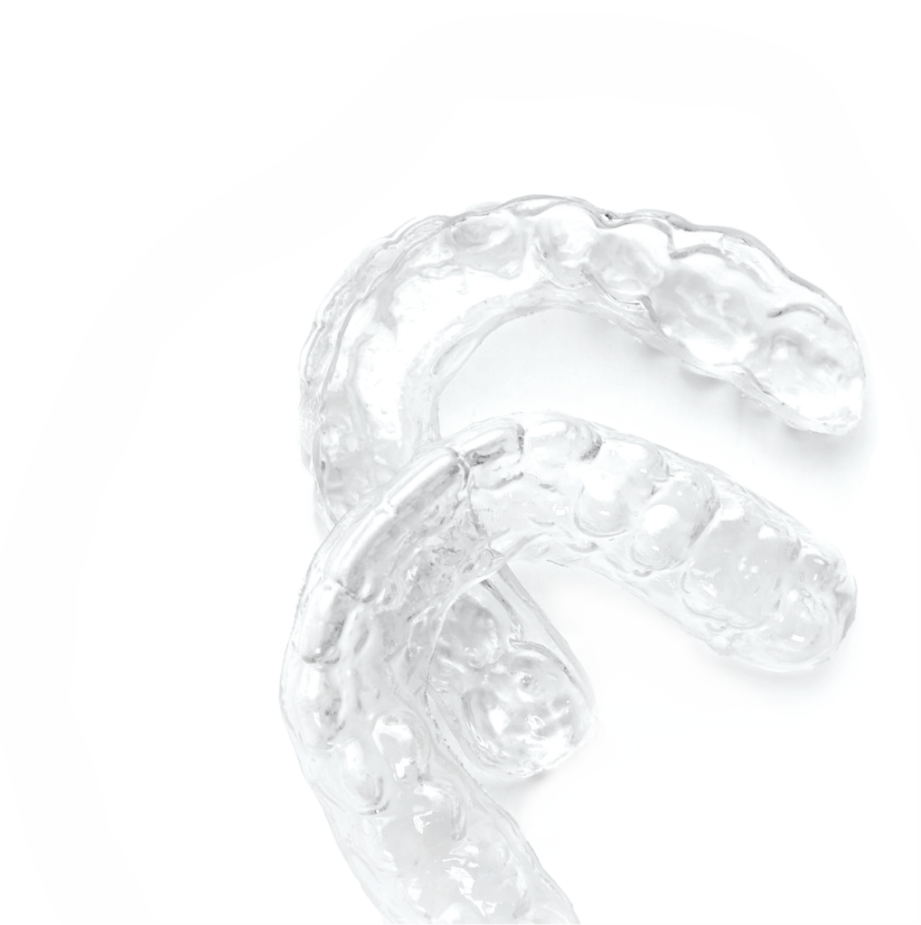 Home aligner in corner transparent